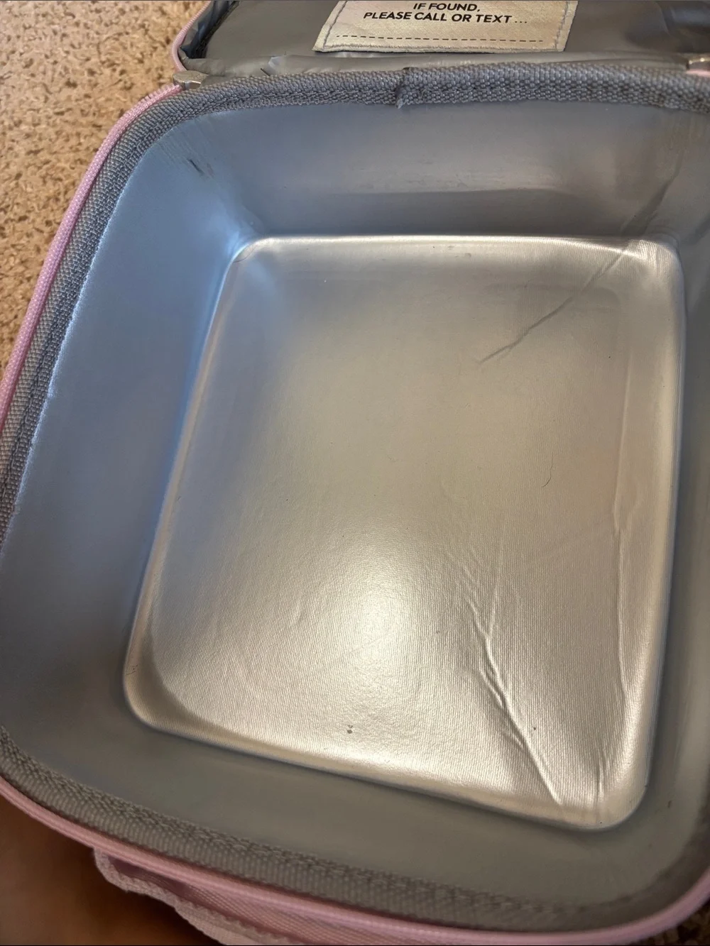 Pottery Barn Insulated Pink Floral Zip Up Lunch Box | school | girly | basics